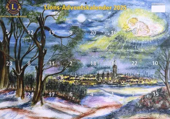 Bei und erhalten Sie auch dieses Jahr wieder den Lions Adventskalender.